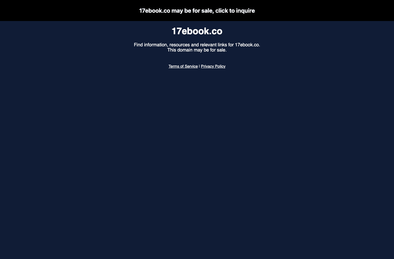 Bildschirmaufnahme von 17ebook.co