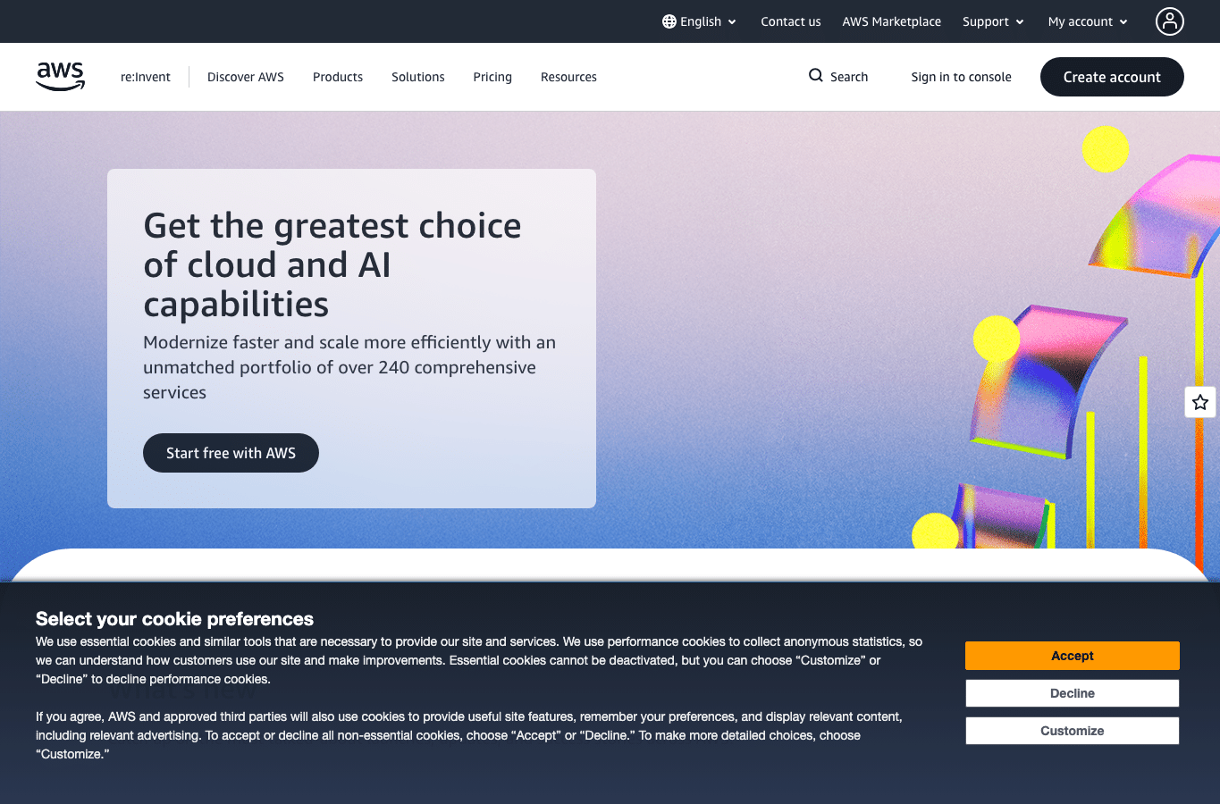 Bildschirmaufnahme von amazonaws.com