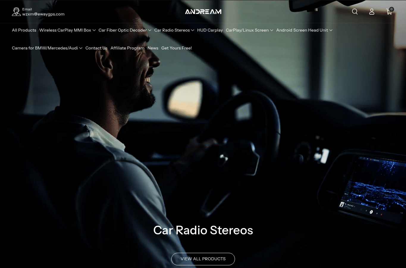 Bildschirmaufnahme von android-car-dvd.com