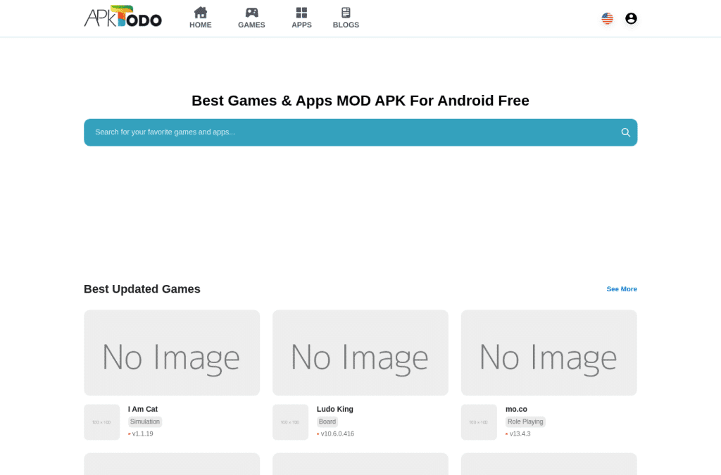 Bildschirmaufnahme von apktodo.io