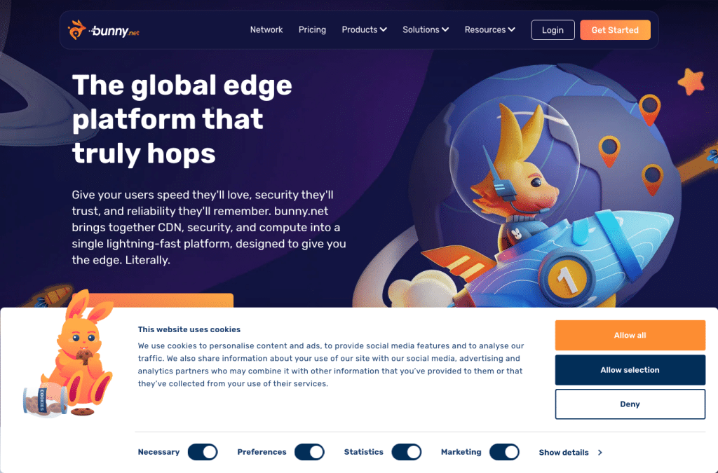 Bildschirmaufnahme von b-cdn.net