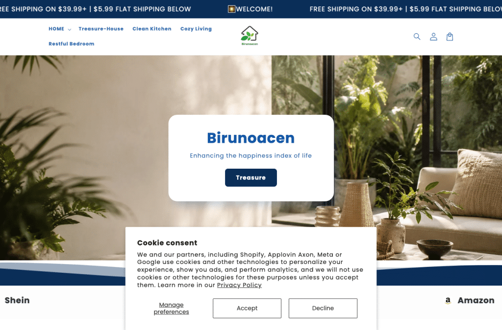 Bildschirmaufnahme von birunoacen.com
