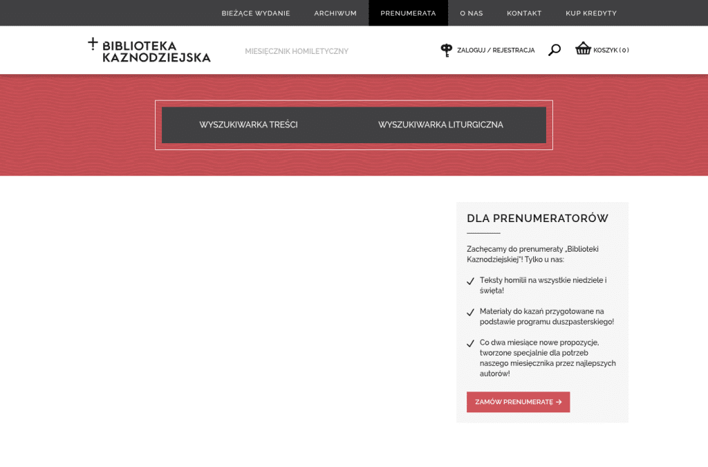 Bildschirmaufnahme von bkaznodziejska.pl