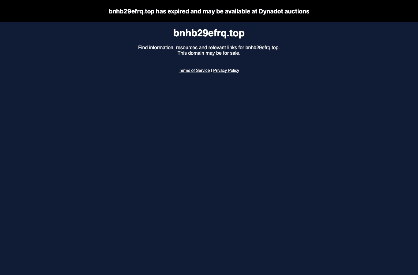 Bildschirmaufnahme von bnhb29efrq.top