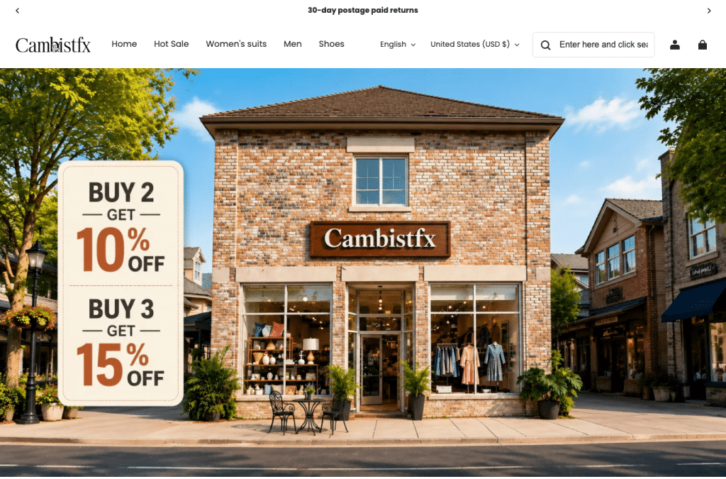 Bildschirmaufnahme von cambistfx.com