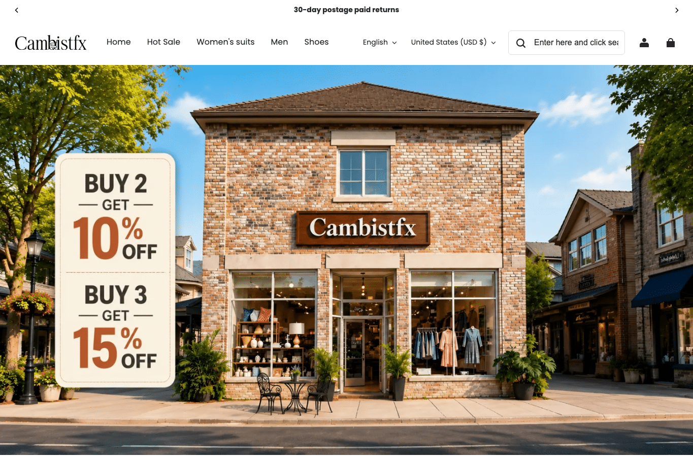 Bildschirmaufnahme von cambistfx.com