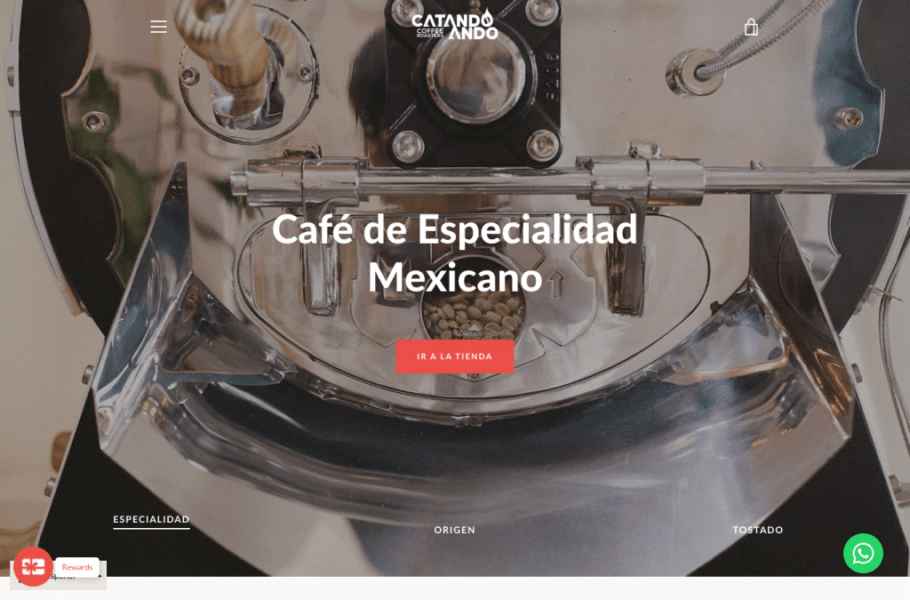 Bildschirmaufnahme von catandoando.mx