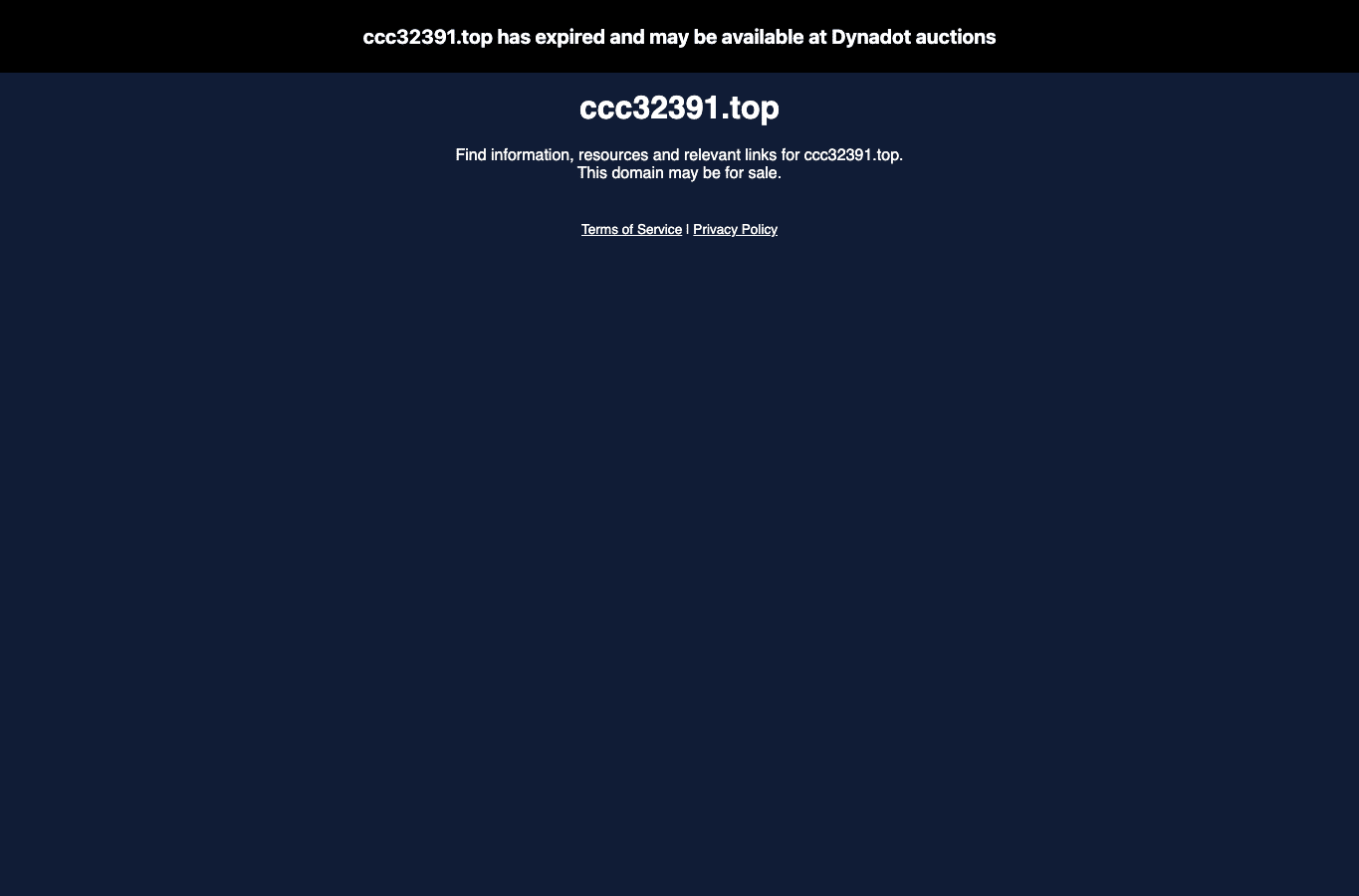 Bildschirmaufnahme von ccc32391.top