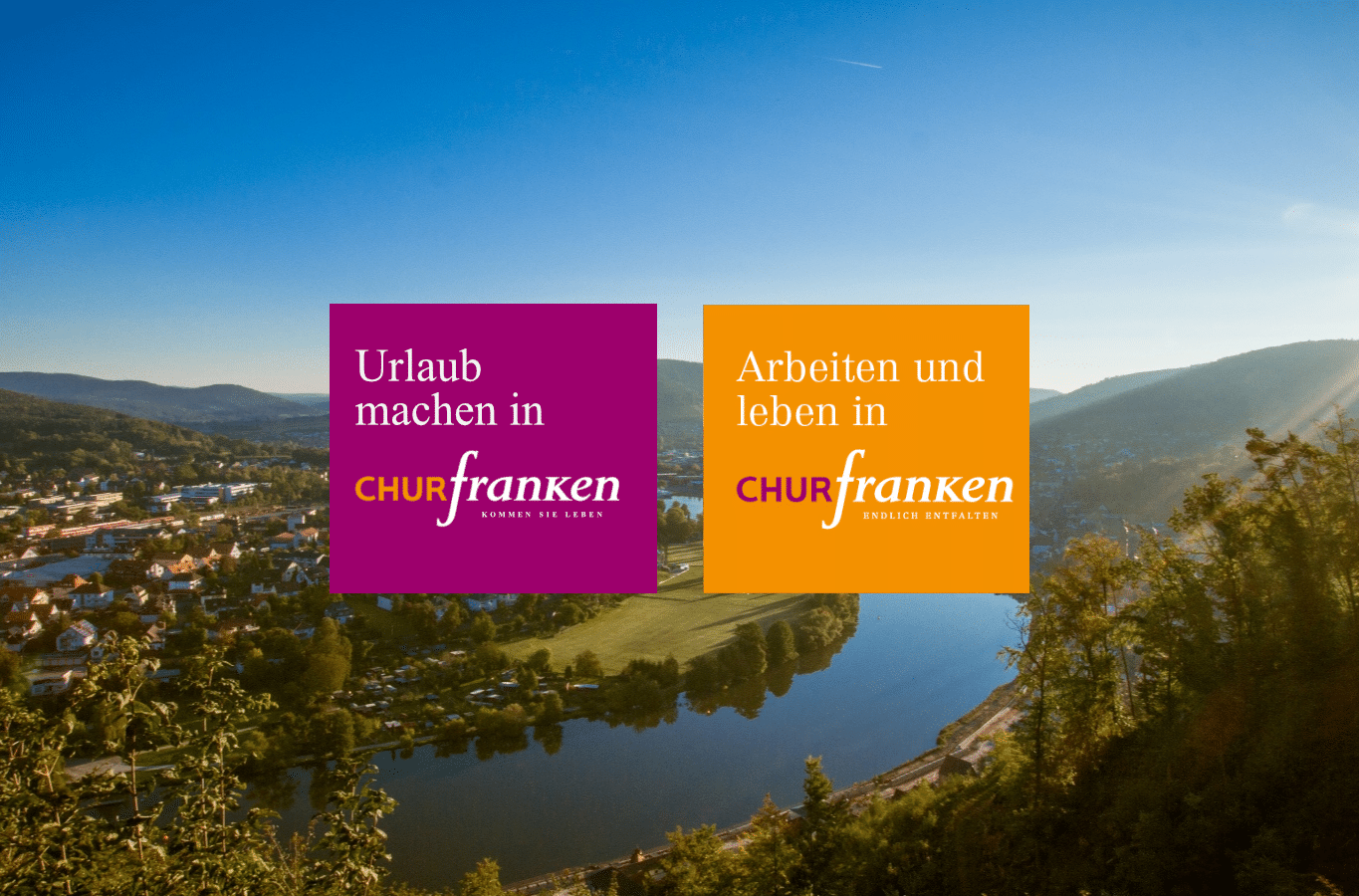 Bildschirmaufnahme von churfranken.de