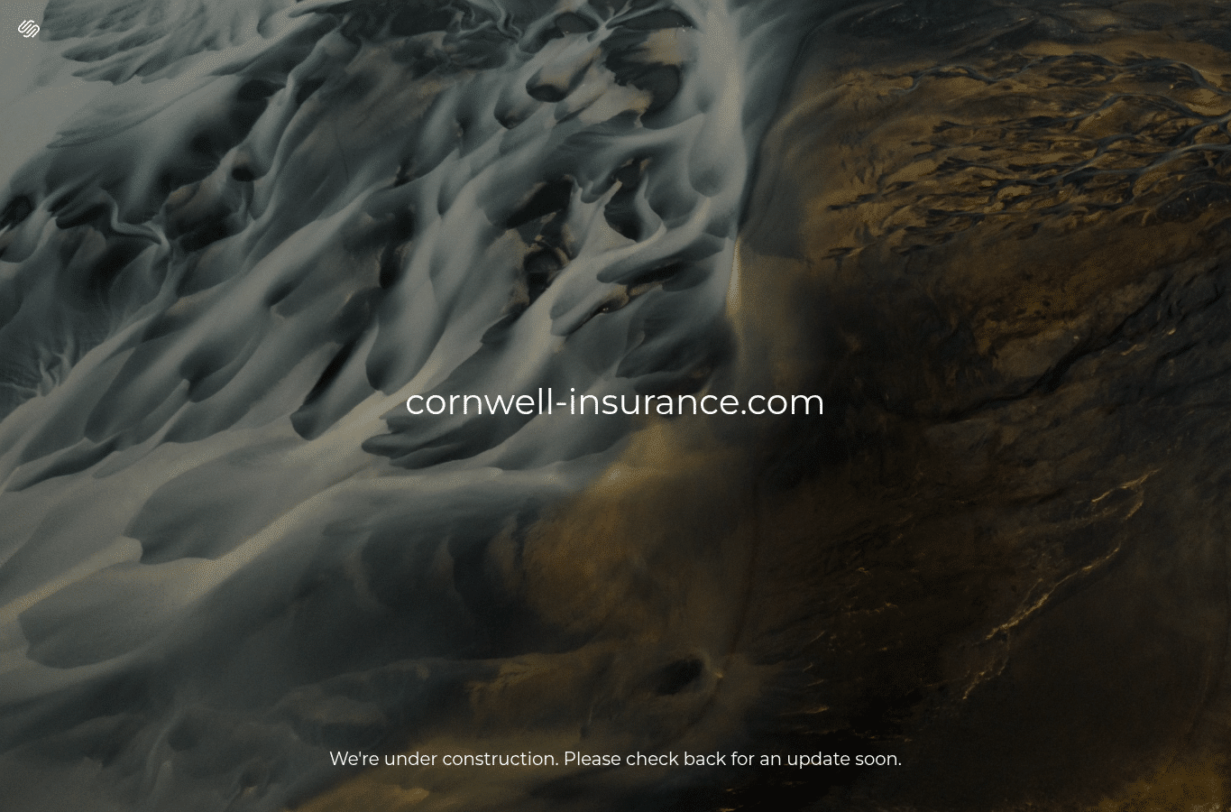 Bildschirmaufnahme von cornwell-insurance.com