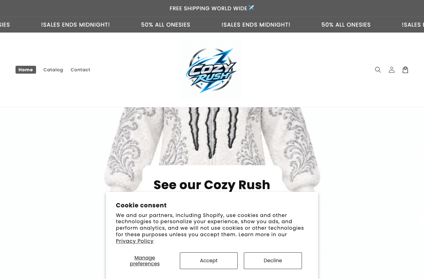 Bildschirmaufnahme von cozyrush.online