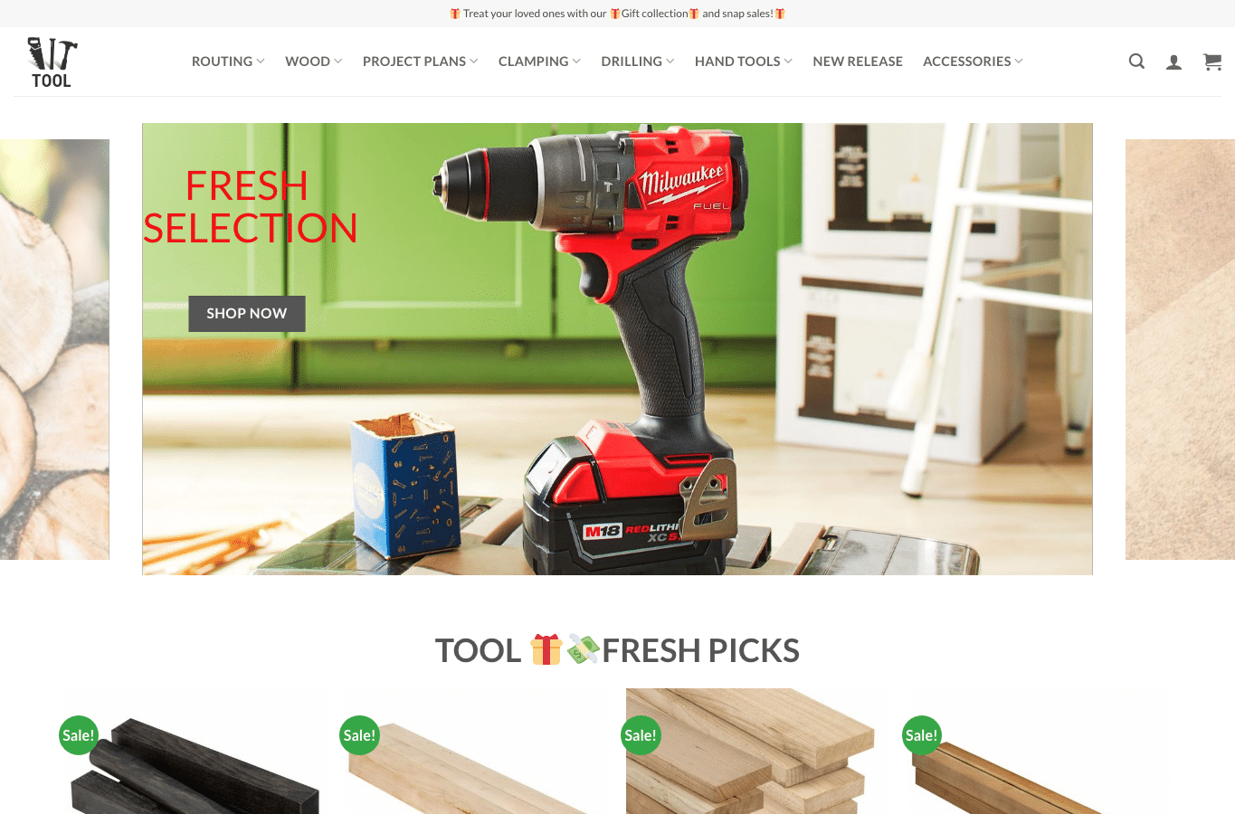 Bildschirmaufnahme von drillingpromo.com