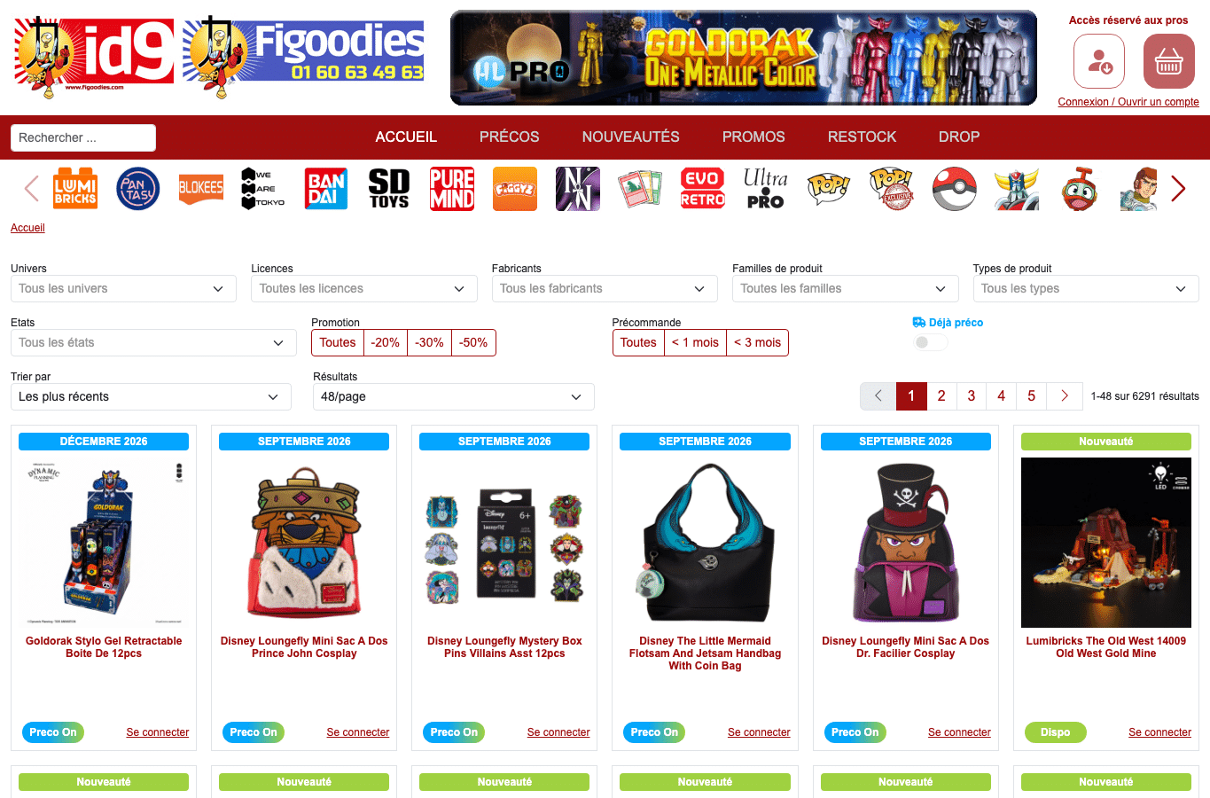 Bildschirmaufnahme von figoodies.com