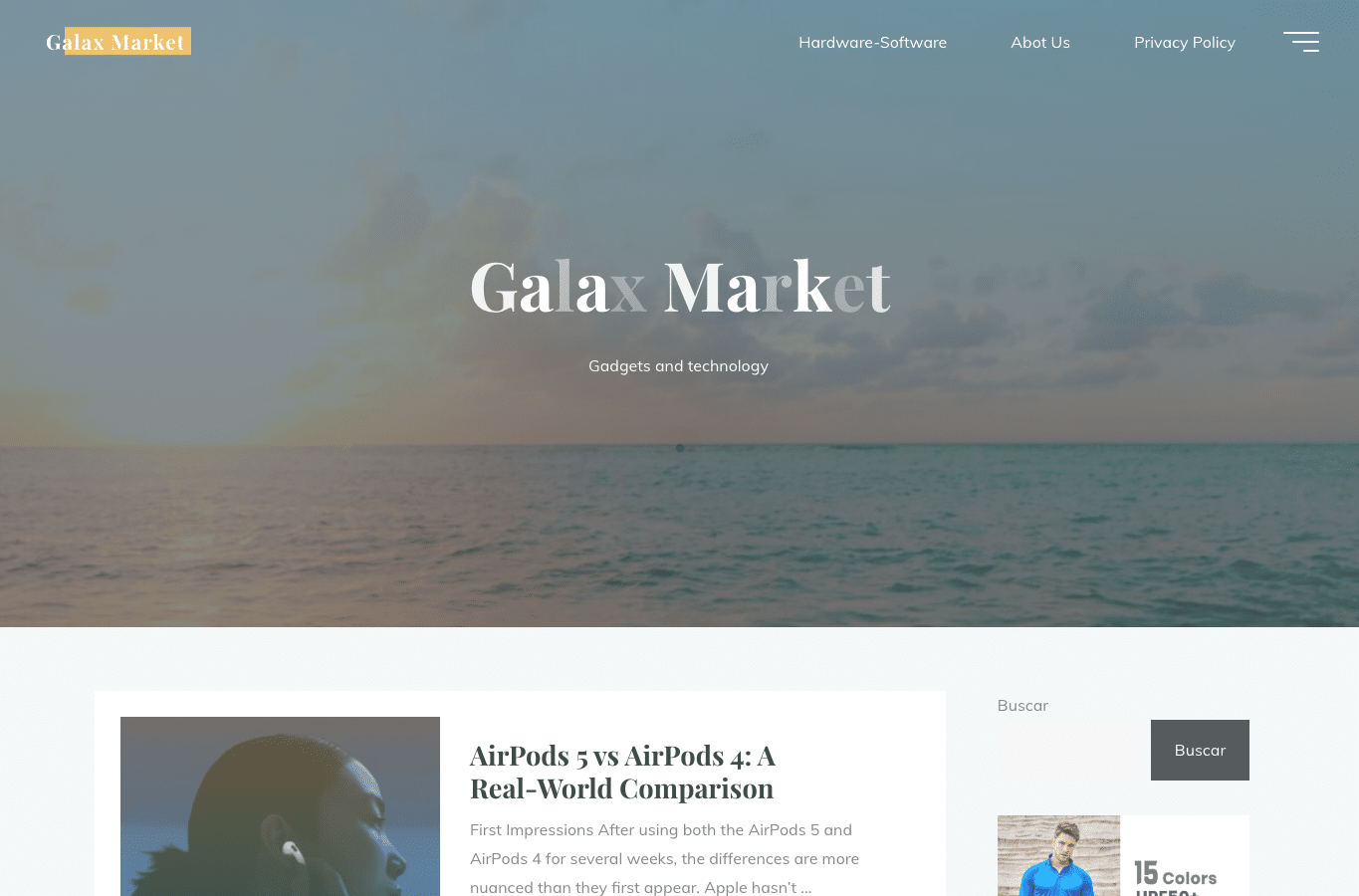 Bildschirmaufnahme von galaxmarket.com