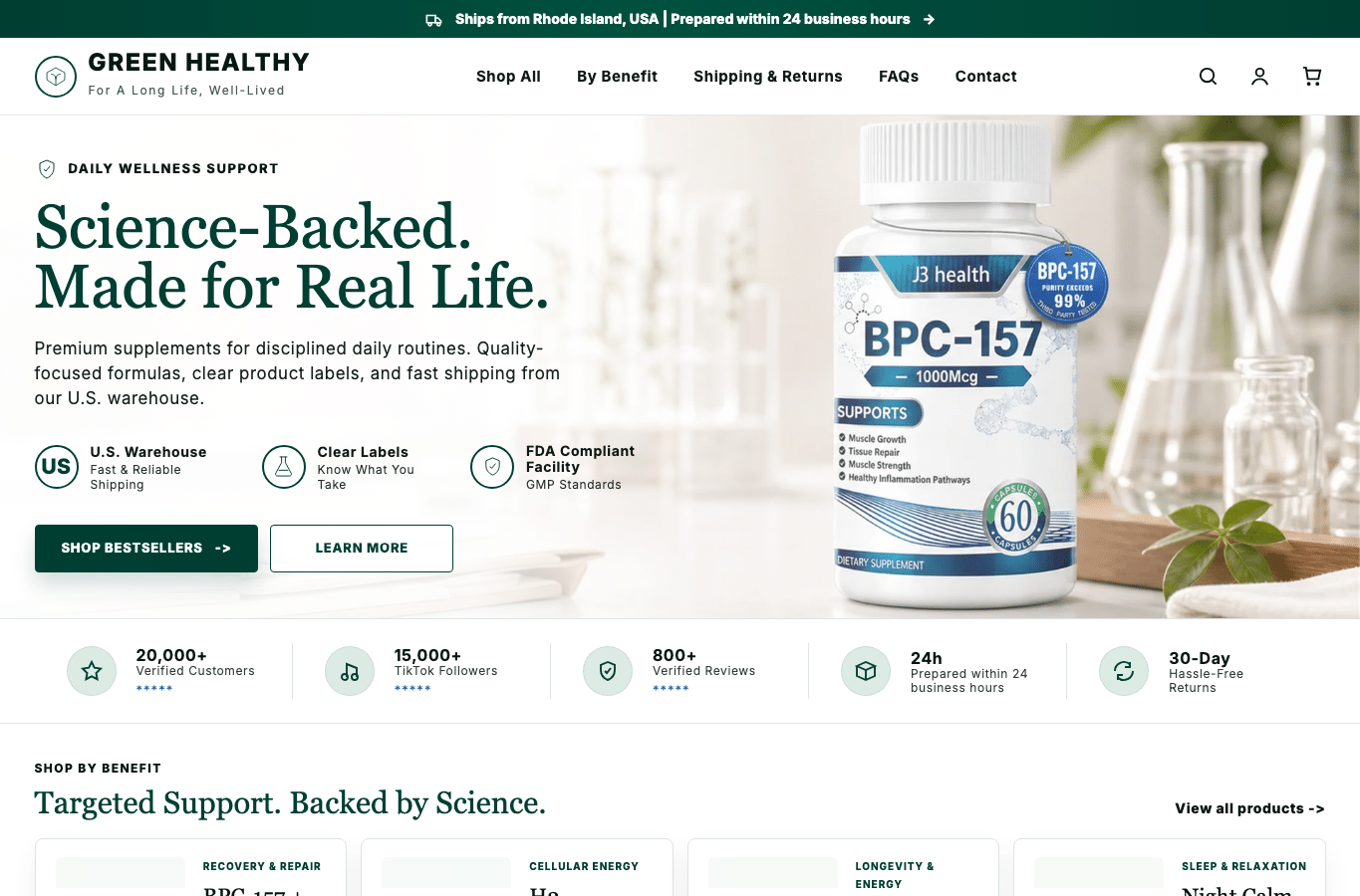 Bildschirmaufnahme von greenhealthy.vip