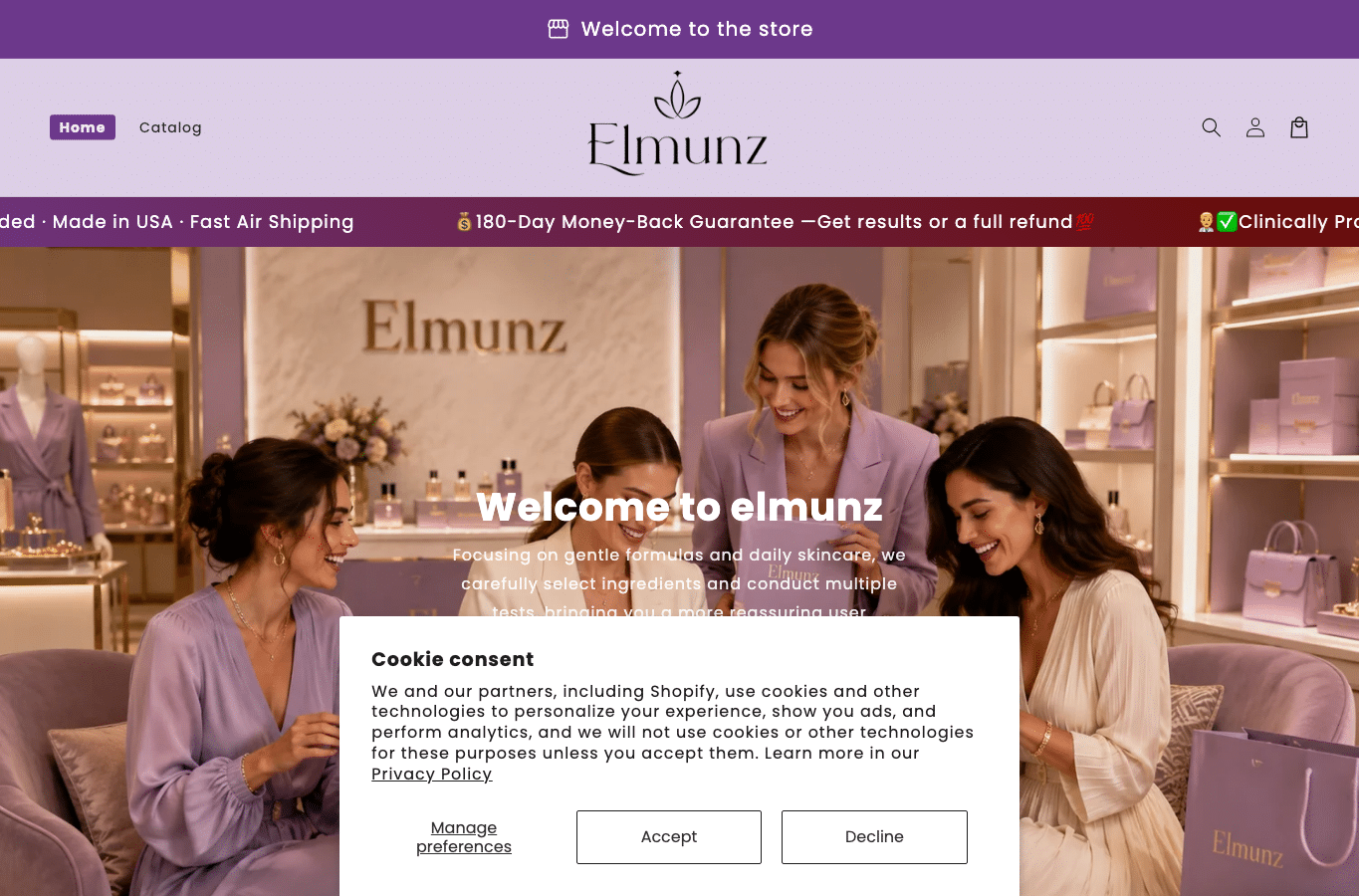 Bildschirmaufnahme von ladpemo.com