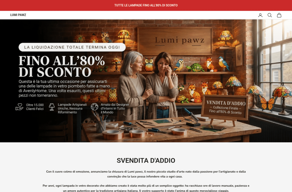 Bildschirmaufnahme von lumipawz.shop