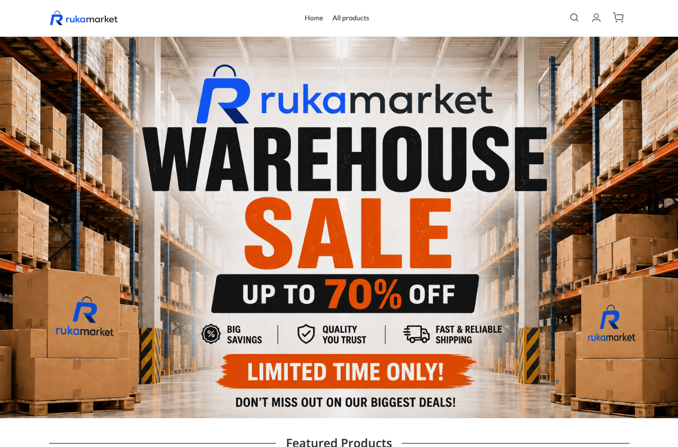 Bildschirmaufnahme von rukamarket.com