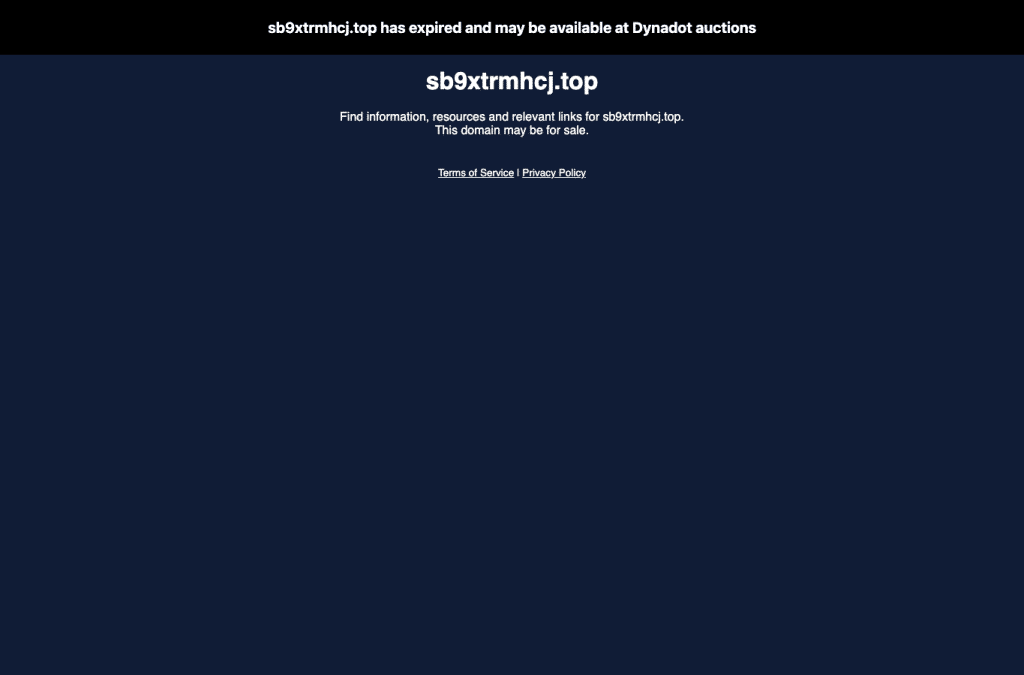 Bildschirmaufnahme von sb9xtrmhcj.top