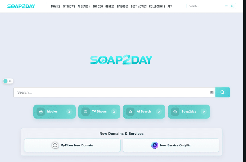 Bildschirmaufnahme von soap2day.day