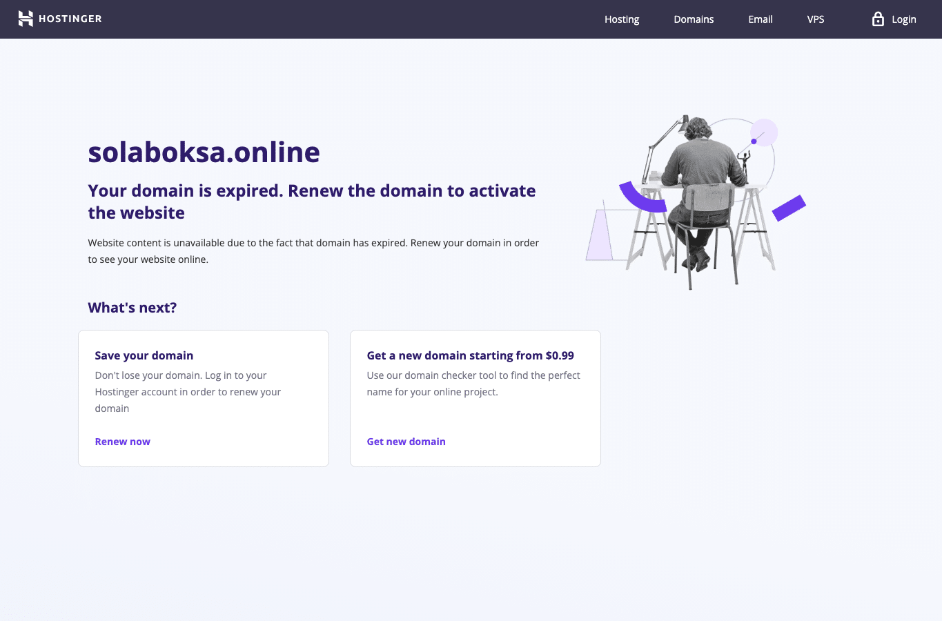 Bildschirmaufnahme von solaboksa.online