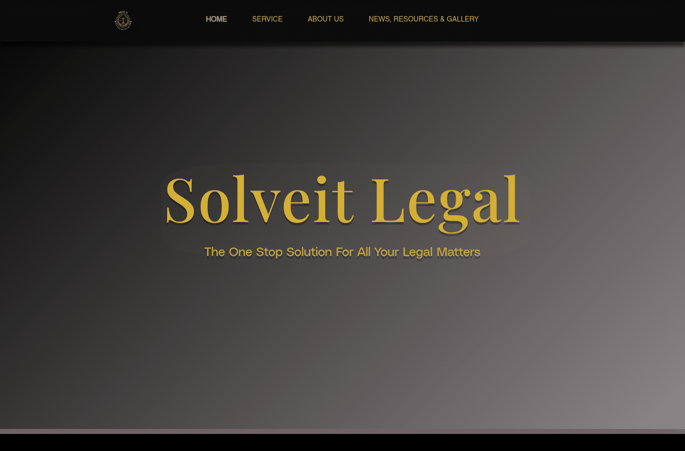 Bildschirmaufnahme von solveitlegal.in