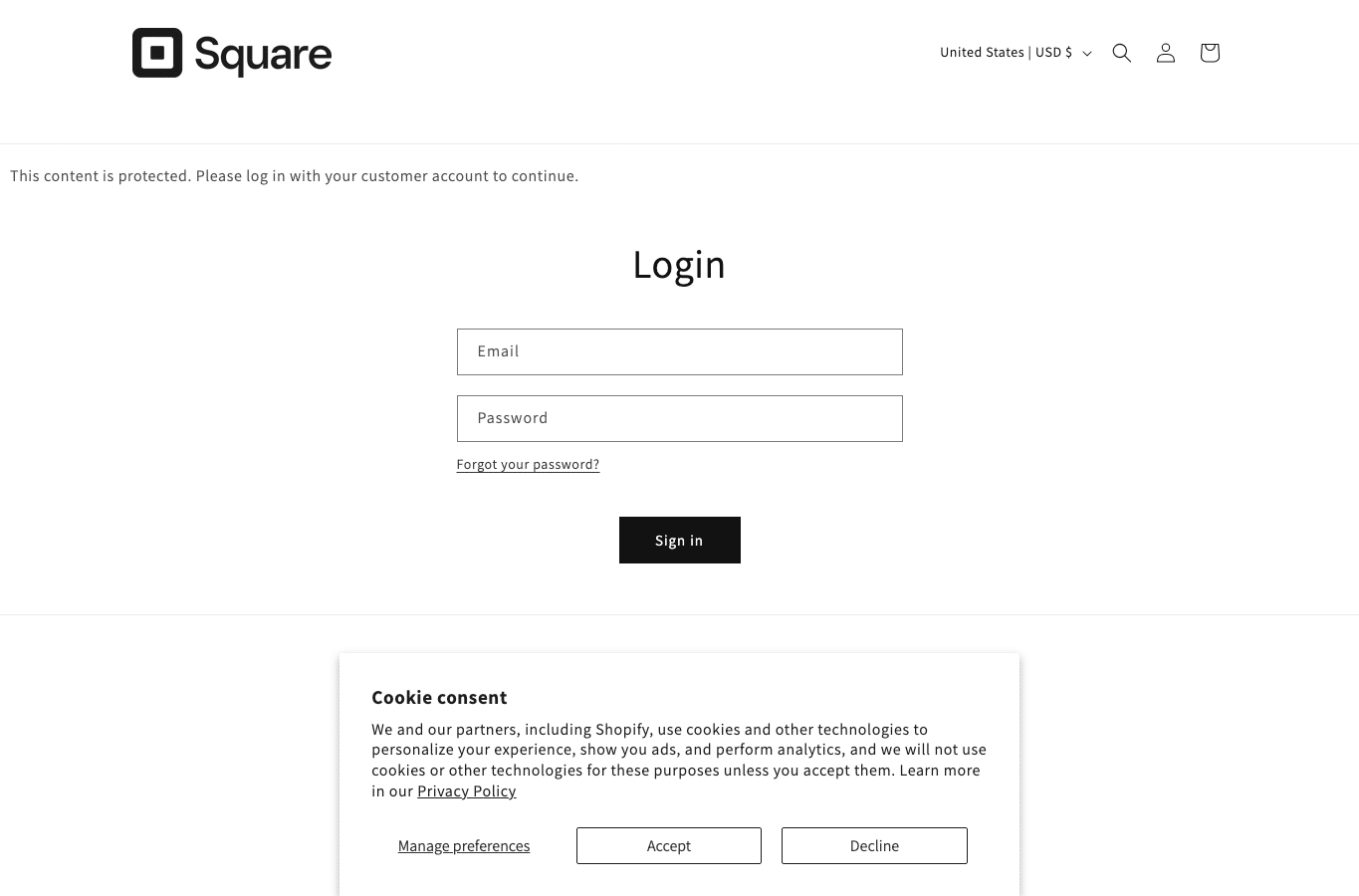 Bildschirmaufnahme von squaremarketing.shop