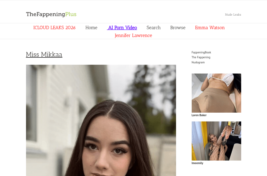 Bildschirmaufnahme von thefappening.plus
