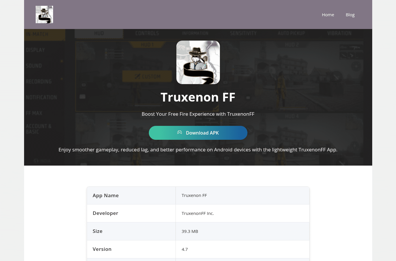 Bildschirmaufnahme von truxenonff.com