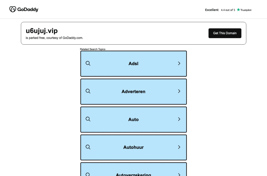Bildschirmaufnahme von u6ujuj.vip