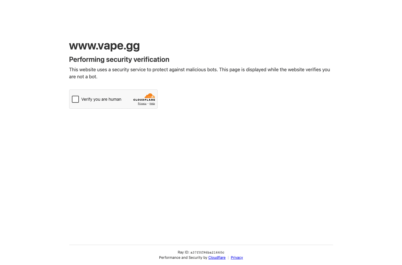 Bildschirmaufnahme von vape.gg