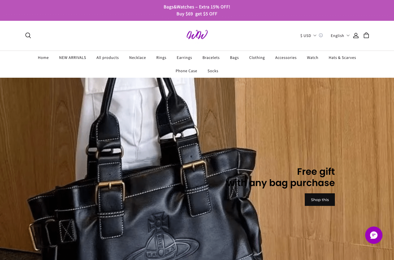 Bildschirmaufnahme von vwstars.shop