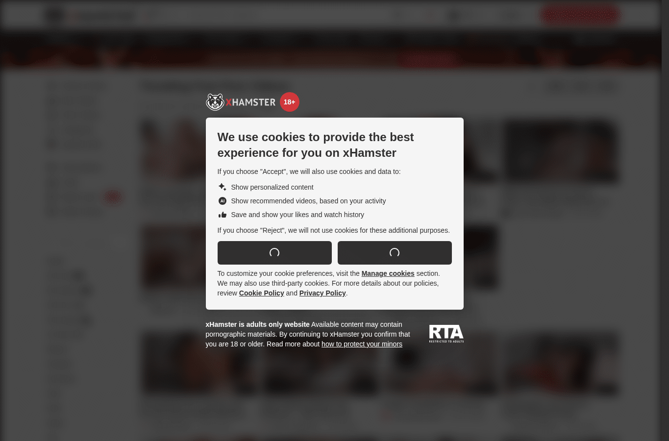 Bildschirmaufnahme von xhamster46.desi