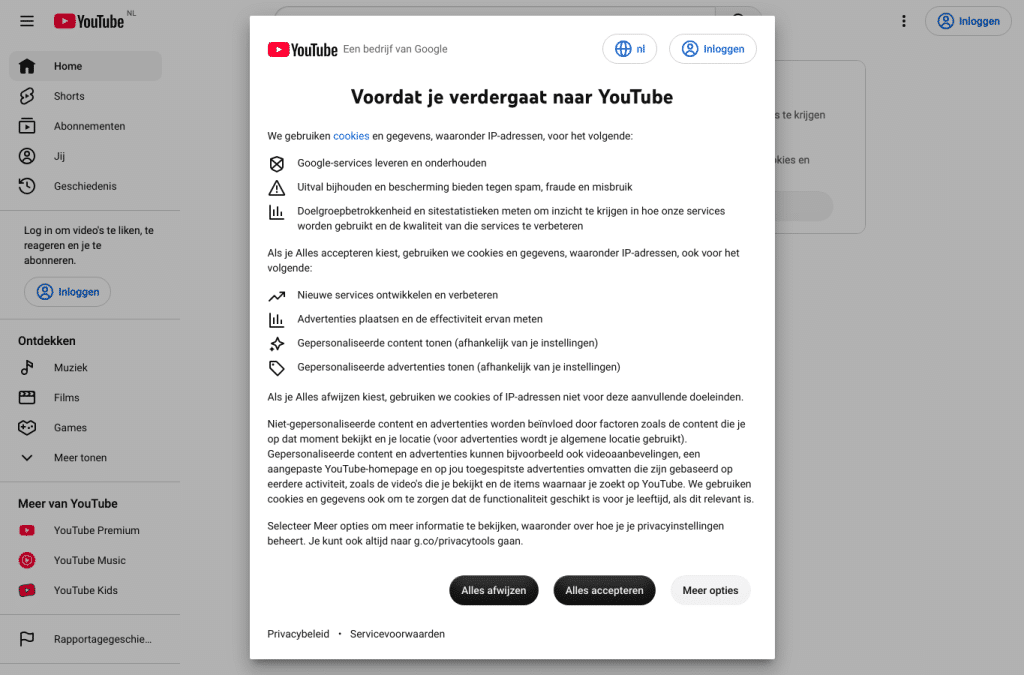 Bildschirmaufnahme von youtube.com